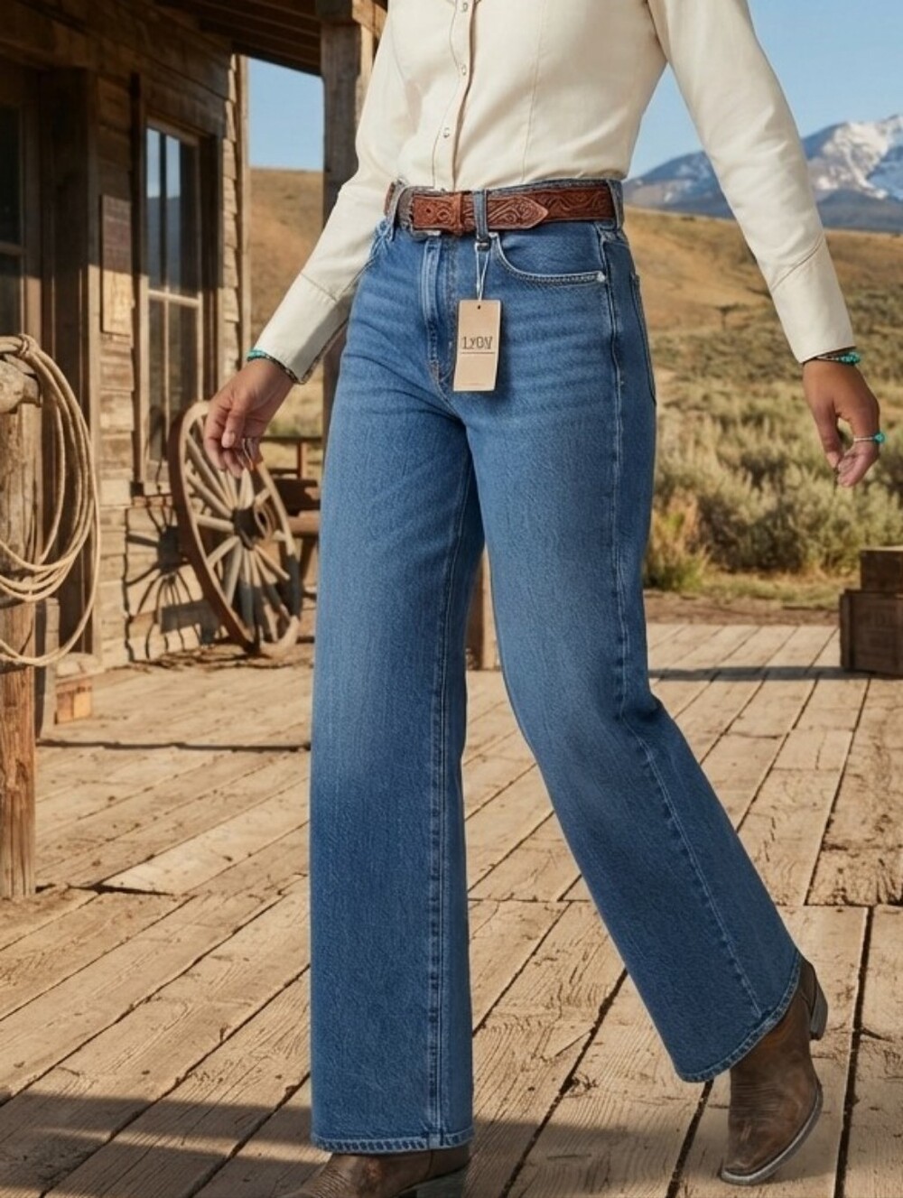 Levi's Women's Straight Leg Jeans Size 28 Blue High Rise 100% Cotton NWT